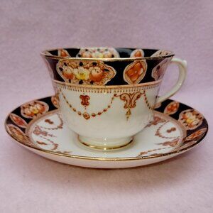 Antique ROYAL ALBERT Crown China Teacup and Saucer
